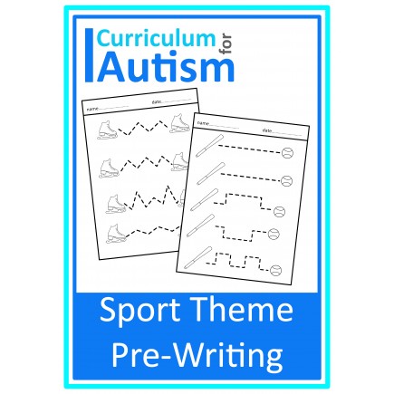 Sports Pre-Writing Worksheets